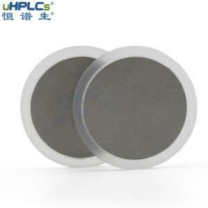 恒譜生HPLC在線過濾器PCTFE不銹鋼篩板液相色譜濾膜，OD22.4*ID19.0*H1.6
